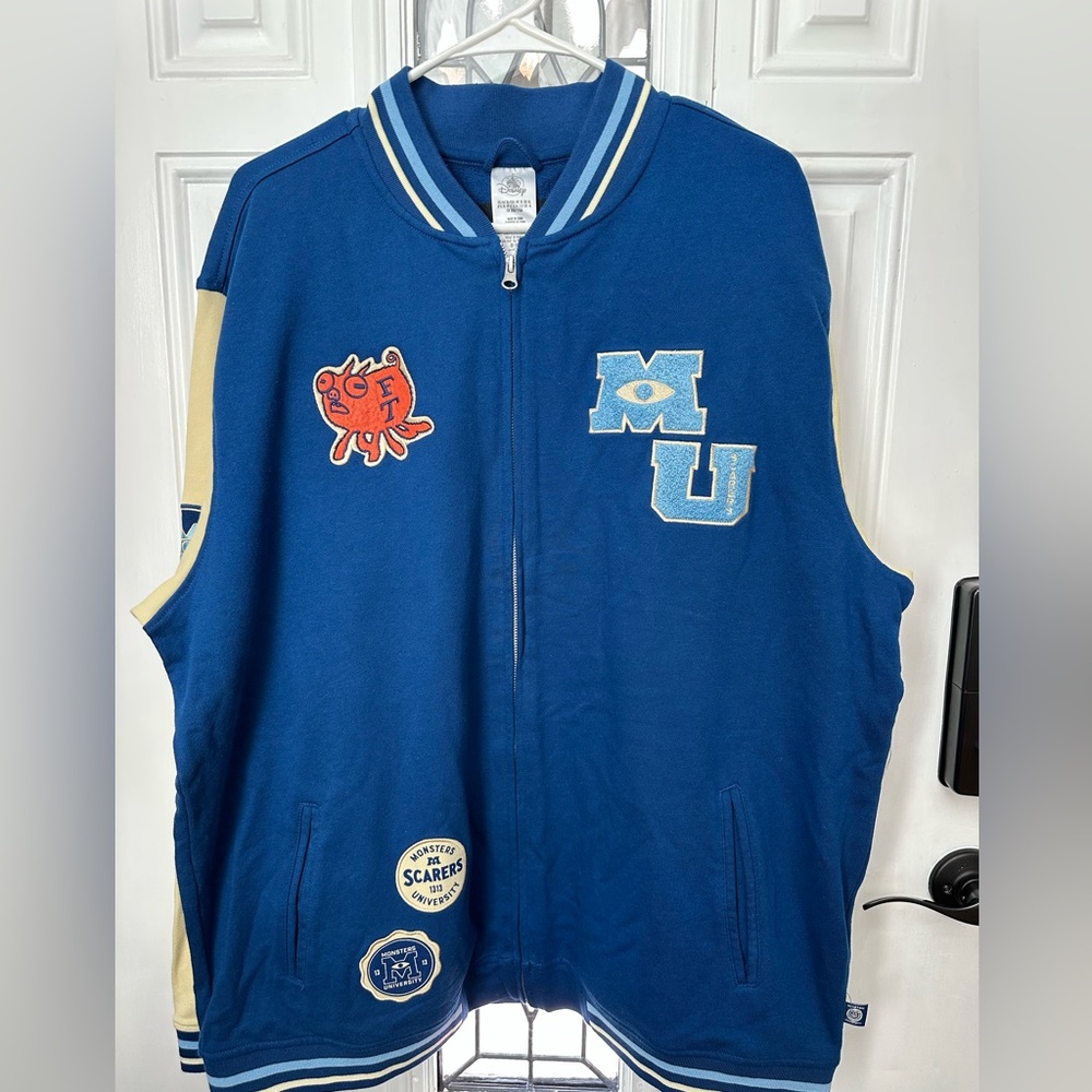 Disney Parks Monsters University Varsity Jacket for Adults
